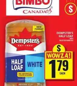 Food Basics DEMPSTER'S HALF LOAF offer