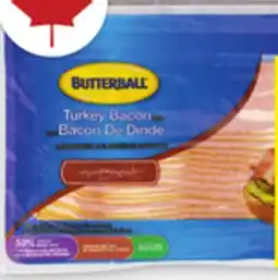 Food Basics BUTTERBALL TURKEY BACON OR MAPLE LODGE ULTIMATE DINNER OR BREAKFAST SAUSAGES offer