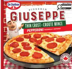 Food Basics DR. OETKER GIUSEPPE RISING OR THIN CRUST PIZZA offer
