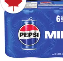 Food Basics PEPSI MINI CANS offer