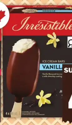Food Basics IRRESISTIBLE THE CREAMIEST ICED BAR offer