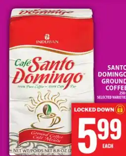 Food Basics SANTO DOMINGO GROUND COFFEE offer