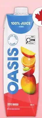 Food Basics OASIS JUICE offer