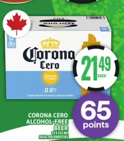 Food Basics CORONA CERO ALCOHOL-FREE BEER offer