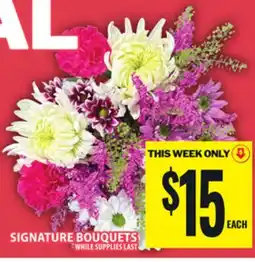 Food Basics SIGNATURE BOUQUETS offer