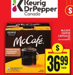 Food Basics McCAFÉ COFFEE CAPSULES offer