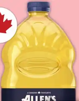Food Basics ALLEN'S APPLE JUICE offer