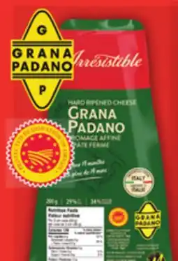 Food Basics IRRESISTIBLE PARMIGIANO REGGIANO OR GRANA PADANO OR EMMENTAL offer