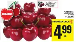 Food Basics CHERRIES offer