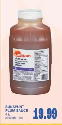 Wholesale Club PLUM SAUCE offer