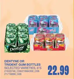Wholesale Club GUM BOTTLES, 6'S offer