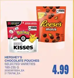 Wholesale Club CHOCOLATE POUCHES offer