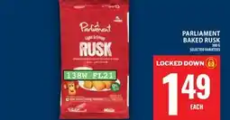 Food Basics PARLIAMENT BAKED RUSK offer