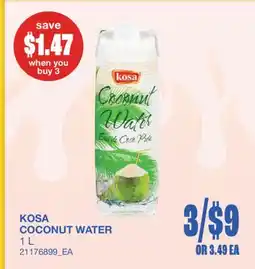 Wholesale Club COCONUT WATER offer