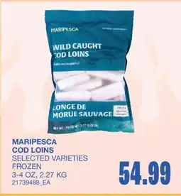 Wholesale Club COD LOINS, 3-4 OZ offer