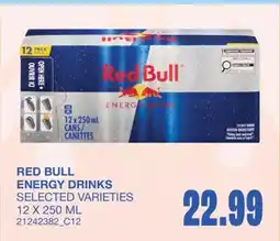 Wholesale Club ENERGY DRINKS offer