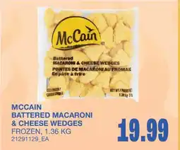 Wholesale Club BATTERED MACARONI & CHEESE WEDGES offer