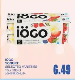 Wholesale Club YOGURT offer