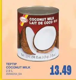 Wholesale Club TEPTIP COCONUT MILK offer
