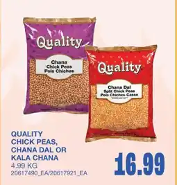 Wholesale Club CHICK PEAS, CHANA DAL OR KALA CHANA offer