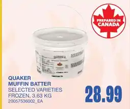 Wholesale Club MUFFIN BATTER offer