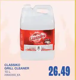 Wholesale Club GRILL CLEANER offer