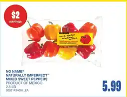 Wholesale Club NATURALLY IMPERFECT MIXED SWEET PEPPERS, 2.5 LB offer