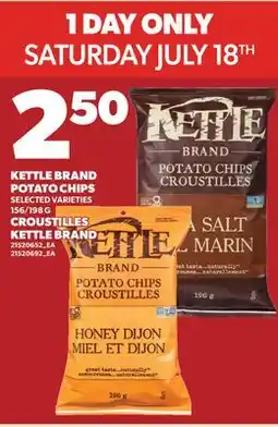 Valu-mart CROUSTILLES KETTLE BRAND, 156/198 G offer