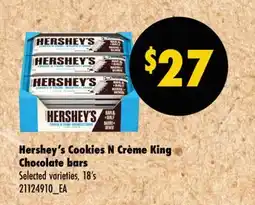 Wholesale Club Hershey's Cookies N Crème King Chocolate bars offer