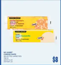 Wholesale Club NO NAME CHEESE BARS offer