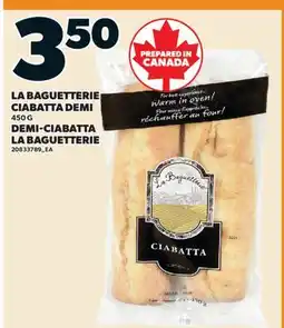 Valu-mart DEMI-CIABATTA LA BAGUETTERIE offer