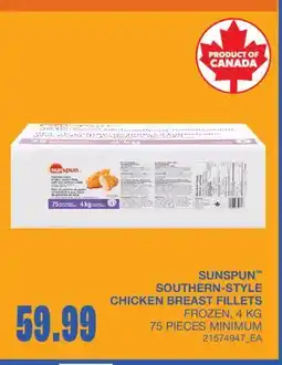 Wholesale Club SOUTHERN-STYLE CHICKEN BREAST FILLETS FROZEN offer