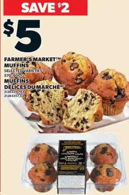 Valu-mart MUFFINS DÉLICES DU MARCHÉ offer