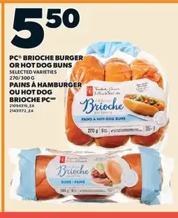 Valu-mart PAINS À HAMBURGER OU HOT DOG BRIOCHE PC, 270/300 G offer