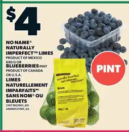 Valu-mart LIMES NATURELLEMENT IMPARFAITS, 680 G SANS NOM OU BLEUETS, PINT offer