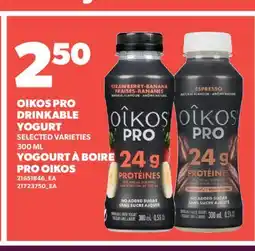 Valu-mart YOGOURT À BOIRE PRO OIKOS offer