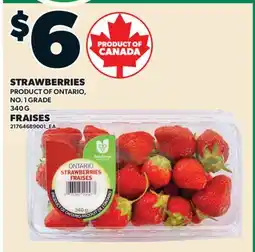 Valu-mart FRAISES offer