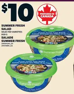 Valu-mart SALADE SUMMER FRESH offer