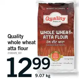 Fortinos QUALITY WHOLE WHEAT ATTA FLOUR offer