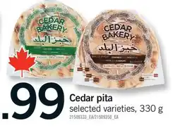 Fortinos CEDAR PITA offer