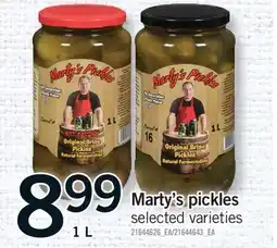 Fortinos MARTY'S PICKLES offer