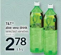 Fortinos T&T ALOE VERA DRINK offer