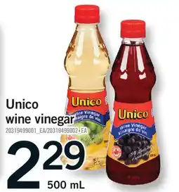 Fortinos UNICO WINE VINEGAR offer