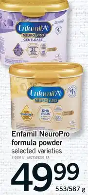 Fortinos ENFAMIL NEUROPRO FORMULA POWDER, 553/587 G offer