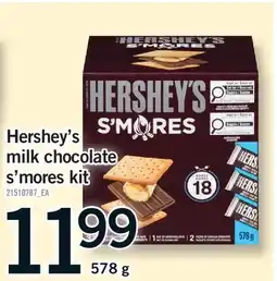 Fortinos HERSHEY'S MILK CHOCOLATE S'MORES KIT offer