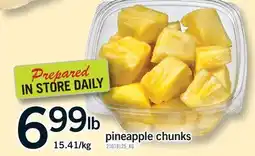 Fortinos PINEAPPLE CHUNKS offer
