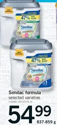 Fortinos SIMILAC FORMULA offer
