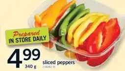 Fortinos SLICED PEPPERS offer