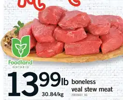Fortinos BONELESS VEAL STEW MEAT offer