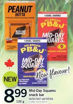 Fortinos MID-DAY SQUARES SNACK BAR offer